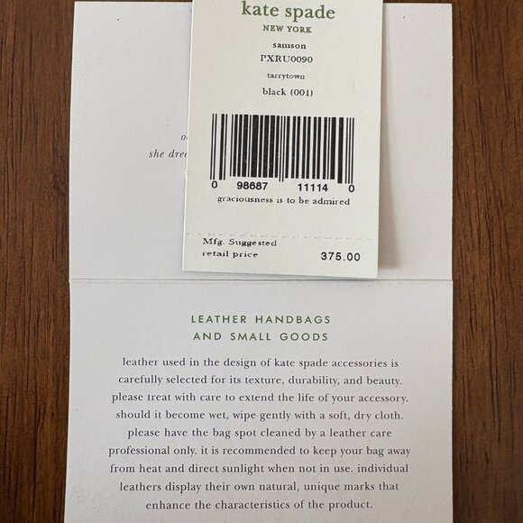 Kate Spade Samson Tarrytown black shoulder bag - Picture 9 of 9